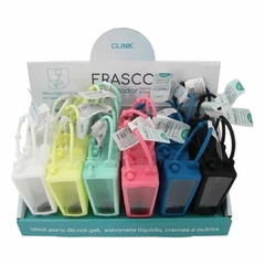 KIT 5 Frascos Para Álcool Gel Portátil Chaveiro Higienizador na internet