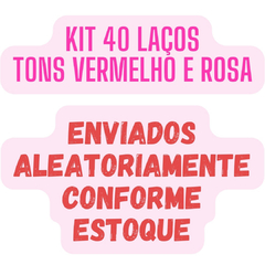 Imagem do Kit 40 Laços Bola Prontos Presente Aniversário Mães Namorado