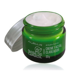 Creme Clareador Facial AURA-R Baba De Caracol 30g Abelha Rainha REF 3045