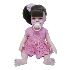 Kit 2 Vestidinhos Boneca Bebê Reborn ou Baby Alive 25 a 37cm - loja online