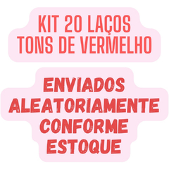 Kit 20 Laços Bola Prontos Presente Aniversário Mães Namorado - loja online