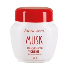 Desodorante em Creme Antitranspirante Musk 55g Abelha Rainha REF 2069