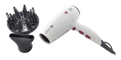 Kit Secador De Cabelo + Difusor 220v + Prancha Led Ouro Rosa - comprar online