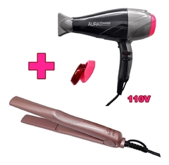 Kit Secador De Cabelo 110v - 2300w + Prancha Keration Gama - comprar online