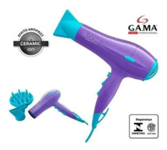 Imagem do Secador De Cabelo COM DIFUSOR Bloom Violeta Ga.ma Italy