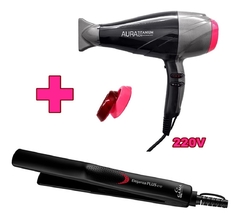 Kit Secador De Cabelo 2300w-220v+ Prancha Eleganza Plus Gama - comprar online