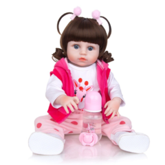 Boneca Reborn Girafinha Bebê Realista Princesa 100% Silicone - comprar online