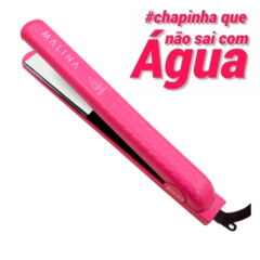 Kit Secador Cabelo 2300w- 110v+ Prancha Malina Pink Titanium - Importados da Malu