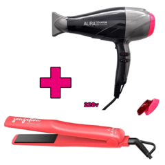 Kit Secador De Cabelo 220v - 2300w + Prancha Sensation Gama na internet