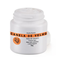 Creme Com Sebo de Carneiro CANELA DE VELHO Abelha Rainha 50gr REF 3379 - comprar online