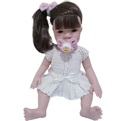 Kit 2 Vestidinhos Boneca Bebê Reborn ou Baby Alive 25 a 37cm