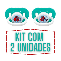 Kit 2 Chupeta Bico Redondo Silicone Mamita Escolha A Cor Acima 6 Meses - loja online