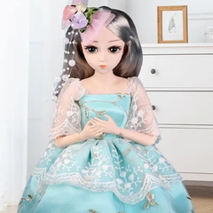 Boneca BJD Completa Articulada 45cm Princesa Elena + Brinde - comprar online