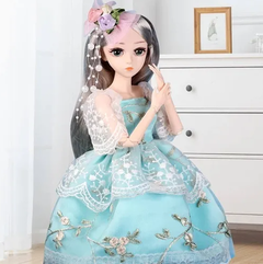 Boneca BJD Completa Articulada 45cm Princesa Elena + Brinde - loja online