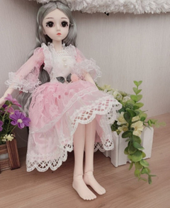 Boneca Bjd Articulada 45cm Princesa Lilith + Brinde na internet