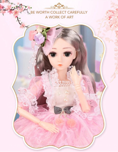 Imagem do Boneca Bjd Articulada 45cm Princesa Lilith + Brinde