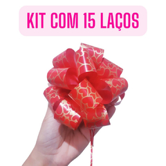 Kit 15 Laços Bola Prontos Presente Aniversário Mães Namorado - Importados da Malu