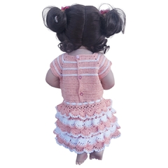 Kit 2 Vestidinhos Boneca Bebê Reborn ou Baby Alive 25 a 37cm - loja online