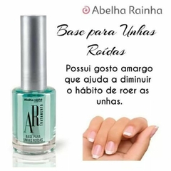 Base Para Parar de Roer Unhas Ar Tratamento Esmalte Amargo Abelha Rainha 10ml REF 8821 - comprar online