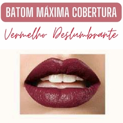 Batom Máxima Cobertura Vermelho Deslumbrante FPS 15 AR Maquiagem 3,7g Abelha Rainha REF 9240 - comprar online