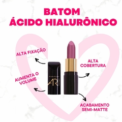 Batom Rosa Envolvente Ácido Hialurônico Ar Maquiagem Abelha Rainha REF 4907 na internet