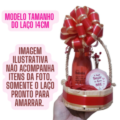 Kit 2 Laços Bola Prontos Presente Aniversário Mães Namorados