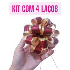 Kit 4 Laços Bola Prontos Presente Aniversário Mães Namorados - comprar online