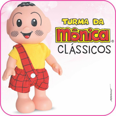 Cascão Não Gosta de Tomar Banho Boneco Turma da Mônica 25cm na internet