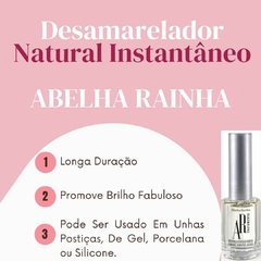 Imagem do Branqueador Para Unhas Amareladas AR TRATAMENTO Abelha Rainha 10ml REF 8822