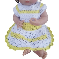 Vestidinho Para Boneca Bebê Reborn ou Baby Alive 25cm a 37cm - comprar online