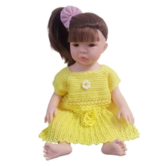 Vestidinho Para Boneca Bebê Reborn ou Baby Alive 25cm a 37cm - comprar online