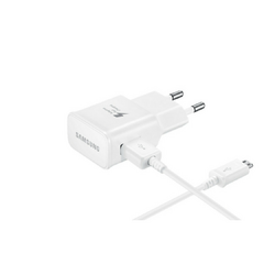 Carregador de Viagem Samsung EP-TA20BWB Com Adaptador Micro USB Carregamento Rápido Fast Charge - comprar online