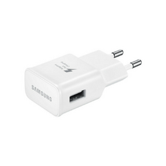 Carregador de Viagem Samsung EP-TA20BWB Com Adaptador Micro USB Carregamento Rápido Fast Charge - Importados da Malu