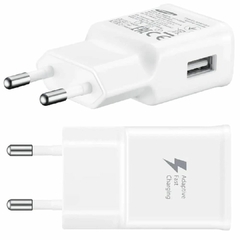 Carregador de Viagem Samsung EP-TA20BWB Com Adaptador Micro USB Carregamento Rápido Fast Charge na internet