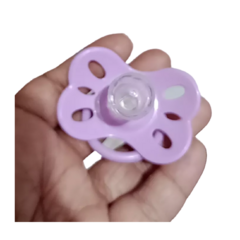 Chupeta Bico Redondo Silicone Babypaco Escolha A Cor Tamanho 2 REF 018