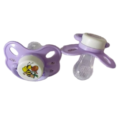 Chupeta Bico Redondo Silicone Babypaco Escolha A Cor Tamanho 2 REF 018 - comprar online