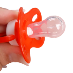 Chupeta Bico Redondo Silicone Babypaco Escolha A Cor Tamanho 2 REF 018 - comprar online