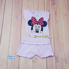 Conjunto Para Bebê Blusa + Short Com Cintinho Estampa da Minnie Várias Cores - Importados da Malu