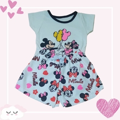 Imagem do Conjunto Aninha Para Bebê Com Estampa Blusa + Short Várias Cores REF S207