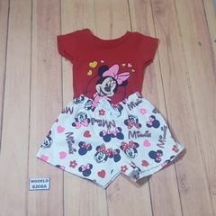 Imagem do Conjunto Da Juju Para Bebê Com Estampa Blusa + Short Escolha A Cor REF S208