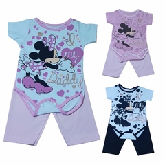 Conjunto Para Bebê Body Bory + Calça Estampa da Minnie Várias Cores REF S202 - comprar online