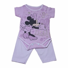 Conjunto Para Bebê Body Bory + Calça Estampa da Minnie Várias Cores REF S202 - comprar online