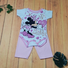 Conjunto Para Bebê Body Bory + Calça Estampa da Minnie Várias Cores REF S202 - comprar online