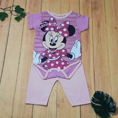 Conjunto Para Bebê + Calça Estampa da Minnie Escolha Cor REF S203 na internet