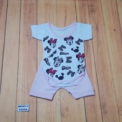 Conjunto Para Bebê Da Laurinha Body Bory Com Estampa Desenhos + Short Escolha Cor REF S209 - loja online