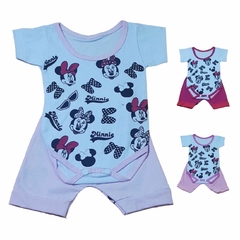 Conjunto Para Bebê Da Laurinha Body Bory Com Estampa Desenhos + Short Escolha Cor REF S209 - comprar online