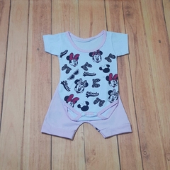 Imagem do Conjunto Para Bebê Da Laurinha Body Bory Com Estampa Desenhos + Short Escolha Cor REF S209