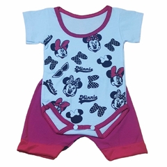 Conjunto Para Bebê Da Laurinha Body Bory Com Estampa Desenhos + Short Escolha Cor REF S209 - comprar online