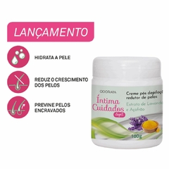 Creme Pós Depilação Redutor de Pelos Retarda o Crescimento Dos Fios 120g ÍNTIMA CUIDADOS DEPIL ODORATA REF 6075 - comprar online