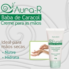 Creme Reparador P/ Mãos Aura R Baba de Caracol Abelha Rainha REF 3057 - comprar online